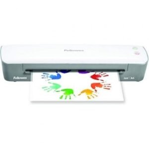 Plastificadora Fellowes Ion A4 4560001/ hasta A4 y 80-125 Micras/ Branca y Cinzento