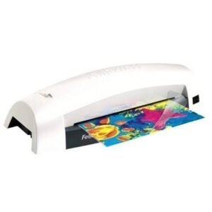 Plastificadora Fellowes Lunar 5715601/ hasta A4 y 80 Micras/ Branca y Preta