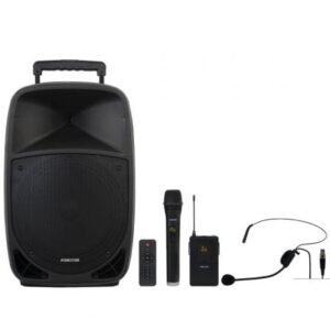 Coluna Portable con Bluetooth Fonestar Malibu-312/ 250W