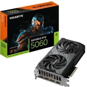 Placa Gráfica Gigabyte GeForce RTX 5060 WindForce OC/ 8GB GDDR7