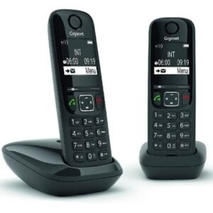 Telemóvel Sem fios Gigaset AS690/ Pack DUO/ Preto