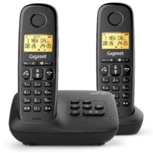 Telemóvel Sem fios Gigaset Basic 100/ Pack DUO/ Preto