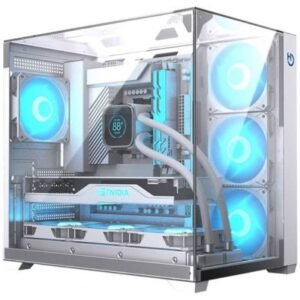 Caixa Gaming Semitorre Hiditec SKY/ Branca