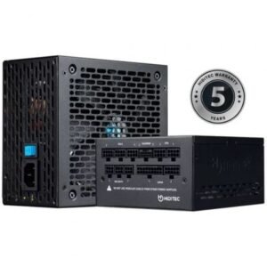Fuente de Alimentación Hiditec GDX750 V2/ 750W/ Ventoinha 14cm/ ATX 3.0/ PCIe 5.0/ 80 Plus Gold