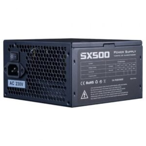 Fuente de Alimentación Hiditec SX 500 BULK/ 500W/ Ventoinha 12cm/ Incluye cable de alimentación 1.5m