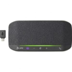 Coluna Portátil para Conferencias Poly Sync 10 para Microsoft Teams/ USB/ Preto