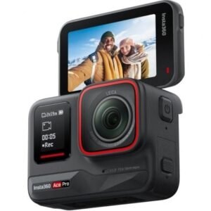 Câmara Digital Deportiva Insta360 Ace Pro/ 8K/ Ángulo de visión 180º/ Preta