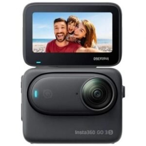 Câmara Digital Deportiva Insta360 GO 3S/ 4K/ Ángulo de visión 180º/ Preta
