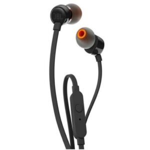 Auscultadores Intrauditivos JBL Tune 110/ con Microfone/ Jack 3.5/ Pretos