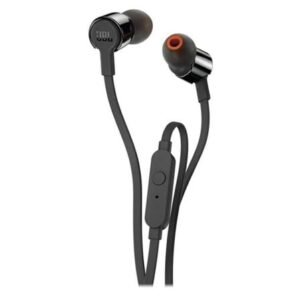 Auscultadores Intrauditivos JBL T210/ con Microfone/ Jack 3.5/ Pretos