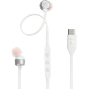 Auscultadores Intrauditivos JBL Tune 310C/ con Microfone/ Brancos