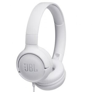 Auscultadores JBL Tune 500/ con Microfone/ Jack 3.5/ Brancos