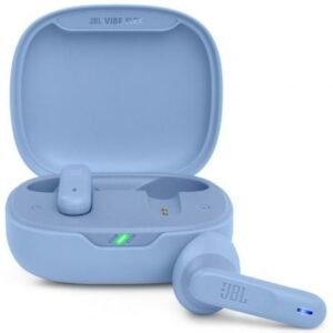 Auscultadores Bluetooth JBL Vibe Flex con estuche de carga/ Autonomía 8h/ Azul