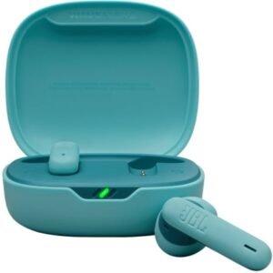 Auscultadores Bluetooth JBL Wave Flex con estuche de carga/ Autonomía 10h/ Azules