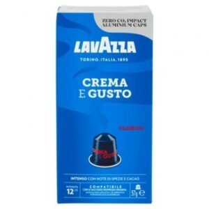 Cápsula Lavazza Crema e Gusto Clásico para cafeteras Nespresso/ Caixa de 10