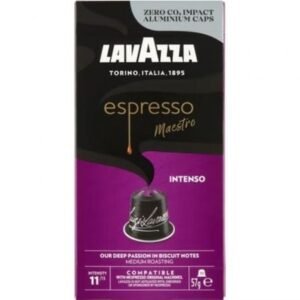 Cápsula Lavazza Espresso Maestro Intenso para cafeteras Nespresso/ Caixa de 10