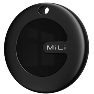 Localizador Leotec EasyTag Dual/ Preto/ Incluye Llavero Marrón