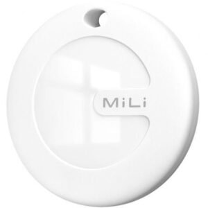 Localizador Leotec EasyTag Dual/ Branco/ Incluye Llavero Vermelho