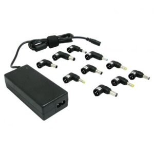 Carregador de Portátil Leotec/ 70W/ Automático/ 10 Conectores/ Voltaje 15-20V