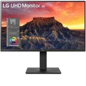 Monitor Profesional LG 27BQ65UB-B 27"/ 4K/ Multimedia/ Regulable en altura/ Preto