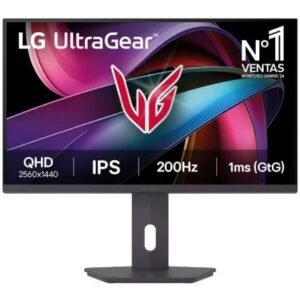 Monitor Gaming LG UltraGear 27G610A-B 27"/ QHD/ 1ms/ 200Hz/ IPS/ Regulable en altura/ Preto