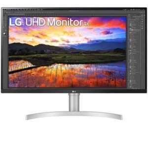 Monitor Profesional LG 32UN650K-W 31.5"/ 4K/ Multimedia/ Regulable en altura/ Branco