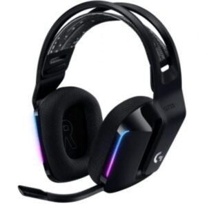 Auscultadores Gaming Sem fioss con Microfone Logitech G733/ Pretos