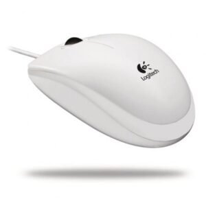 Rato Logitech B100/ Hasta 800 DPI/ Branco