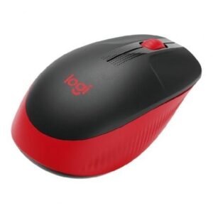 Rato Sem fios Logitech M190/ Hasta 1000 DPI/ Vermelho