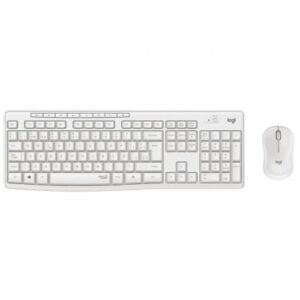 Teclado y Rato Sem fioss Logitech Silent Touch MK295/ Branco