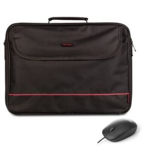 Maletín + Rato Monray Bureau Kit para Portátiles hasta 16"/ Preto