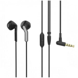 Auscultadores Intrauditivos Muvit For Change MCHPH0001/ con Microfone/ Jack 3.5/ Pretos