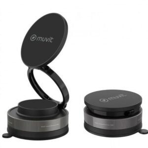 Soporte de Smartphone para Coche Muvit For Change MCCHL0035/ Preto