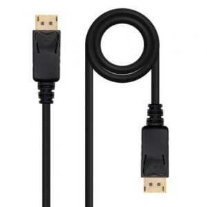 Cabo DisplayPort 1.2 4K Nanocable 10.15.2303/ DisplayPort Macho - DisplayPort Macho/ 3m/ Preto