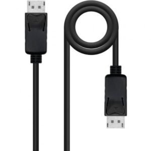 Cabo DisplayPort Nanocable 10.15.2701-L150/ DisplayPort Macho - DisplayPort Macho/ 1.5m/ Preto