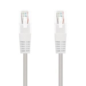Cabo de Red RJ45 UTP Nanocable 10.20.0101-W Cat.5e/ 1m/ Branco