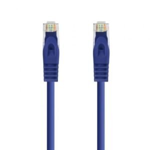 Cabo de Red RJ45 UTP Nanocable 10.20.1800-L25-BL Cat.6A/ LSZH/ 25cm/ Azul