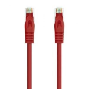 Cabo de Red RJ45 UTP Nanocable 10.20.1800-L25-R Cat.6A/ LSZH/ 25cm/ Vermelho