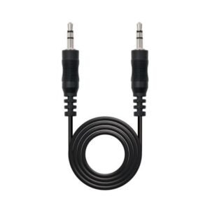 Cabo Estéreo Nanocable 10.24.0103/ Jack 3.5 Macho - Jack 3.5 Macho/ 3m/ Preto