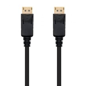 Cabo DisplayPort 1.2 4K Nanocable 10.15.2300/ DisplayPort Macho - DisplayPort Macho/ 50cm/ Preto