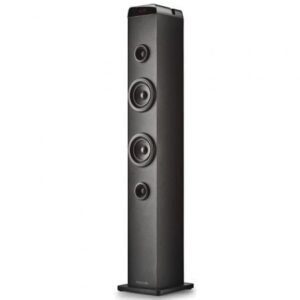 Torre de Sonido con Bluetooth NGS SKY CHARM PRO/ 80W/ 2.0/ Preta