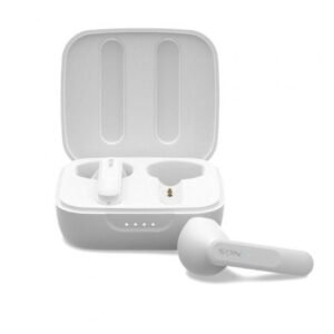 Auscultadores Bluetooth NGS Ártica Move con estuche de carga/ Autonomía 7h/ Brancos