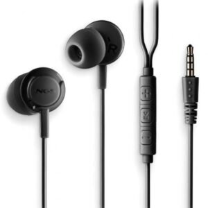 Auscultadores Intrauditivos NGS Cross Drift/ con Microfone/ Jack 3.5/ Pretos