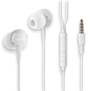 Auscultadores Intrauditivos NGS Cross Drift/ con Microfone/ Jack 3.5/ Brancos