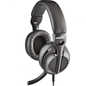 Auscultadores NGS VOX805 USB-C/ con Microfone/ USB Tipo-C/ Pretos