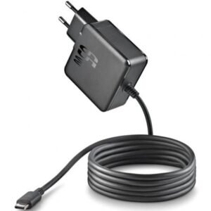 Carregador de Portátil NGS GAN 65W-C USB Tipo-C/ 65W/ Automático/ Voltaje 5-20V