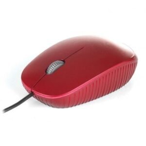Rato NGS Flame/ Hasta 1000 DPI/ Vermelho