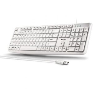 Teclado NGS Heritage HERITAGESPANISH/ Branco