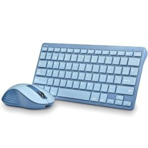 Teclado y Rato Sem fioss NGS Fantasy Kit Blue/ Azul