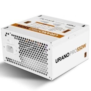 Fuente de Alimentación Nox Hummer Urano Pro White/ 550W/ Ventoinha 12cm/ 80 Plus Bronze/ Branca